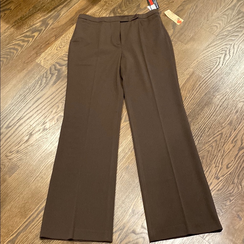 NWT Classic Milk Chocolate Brown Women's Pants